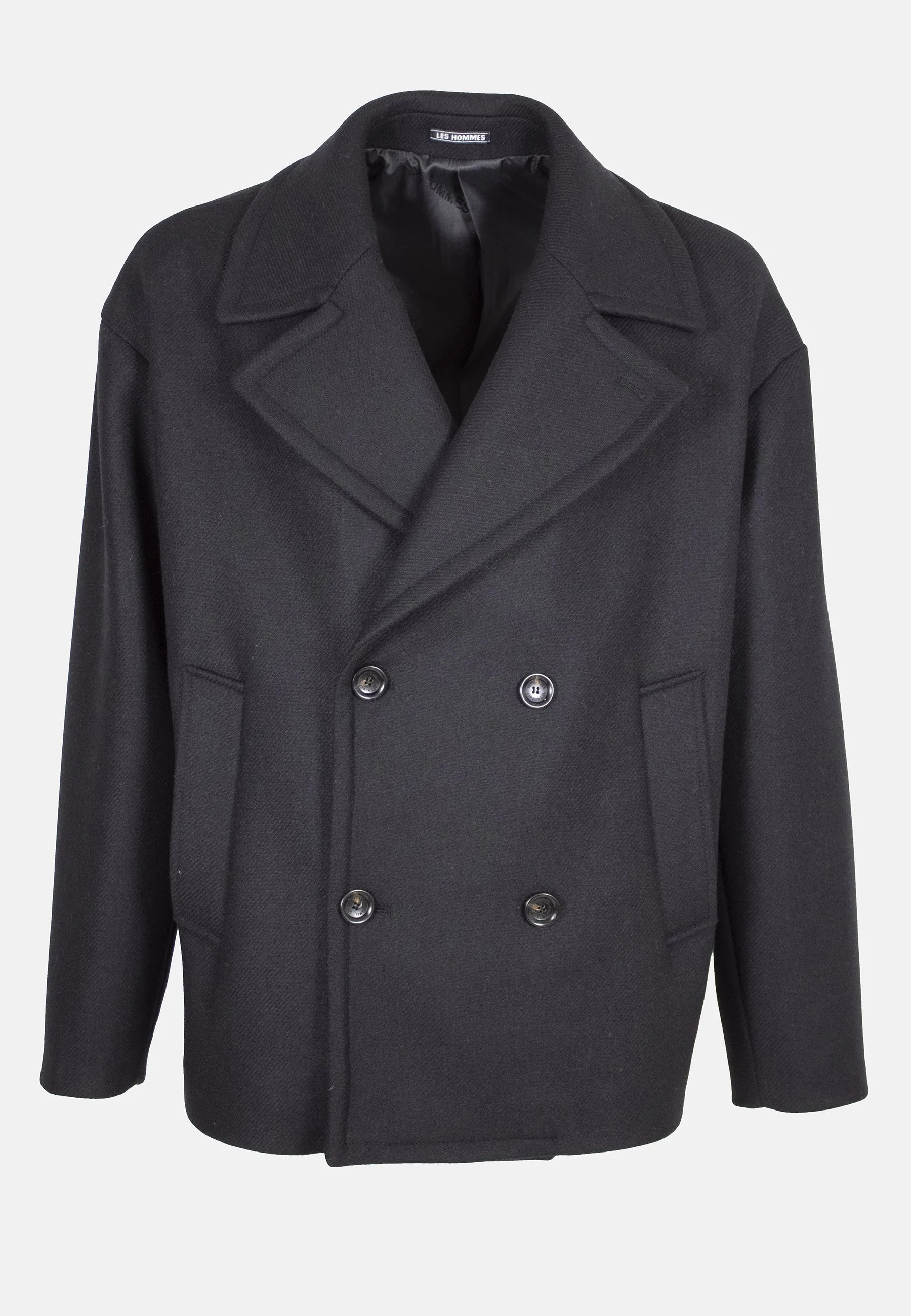 242L06011 PARKA JACKET WOOL MIXTURE sold by Les Hommes product image thumbnail 2