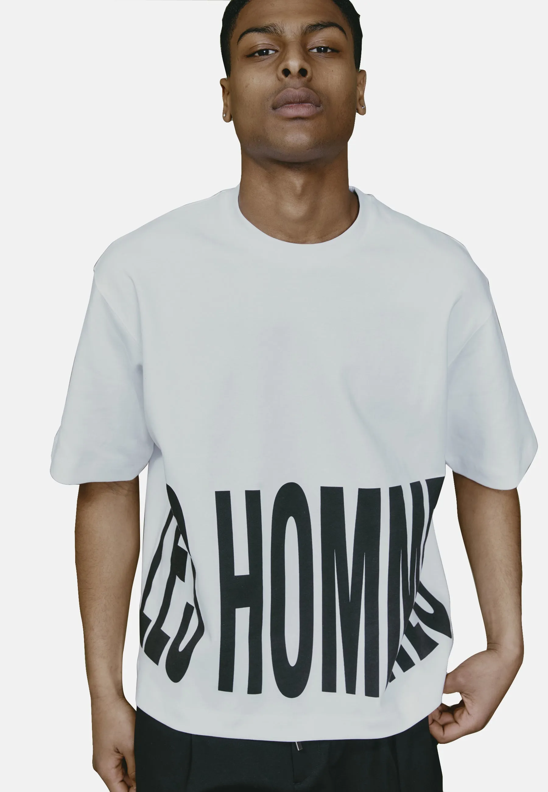 242L04012 LES HOMMES T-SHIRT sold by Les Hommes