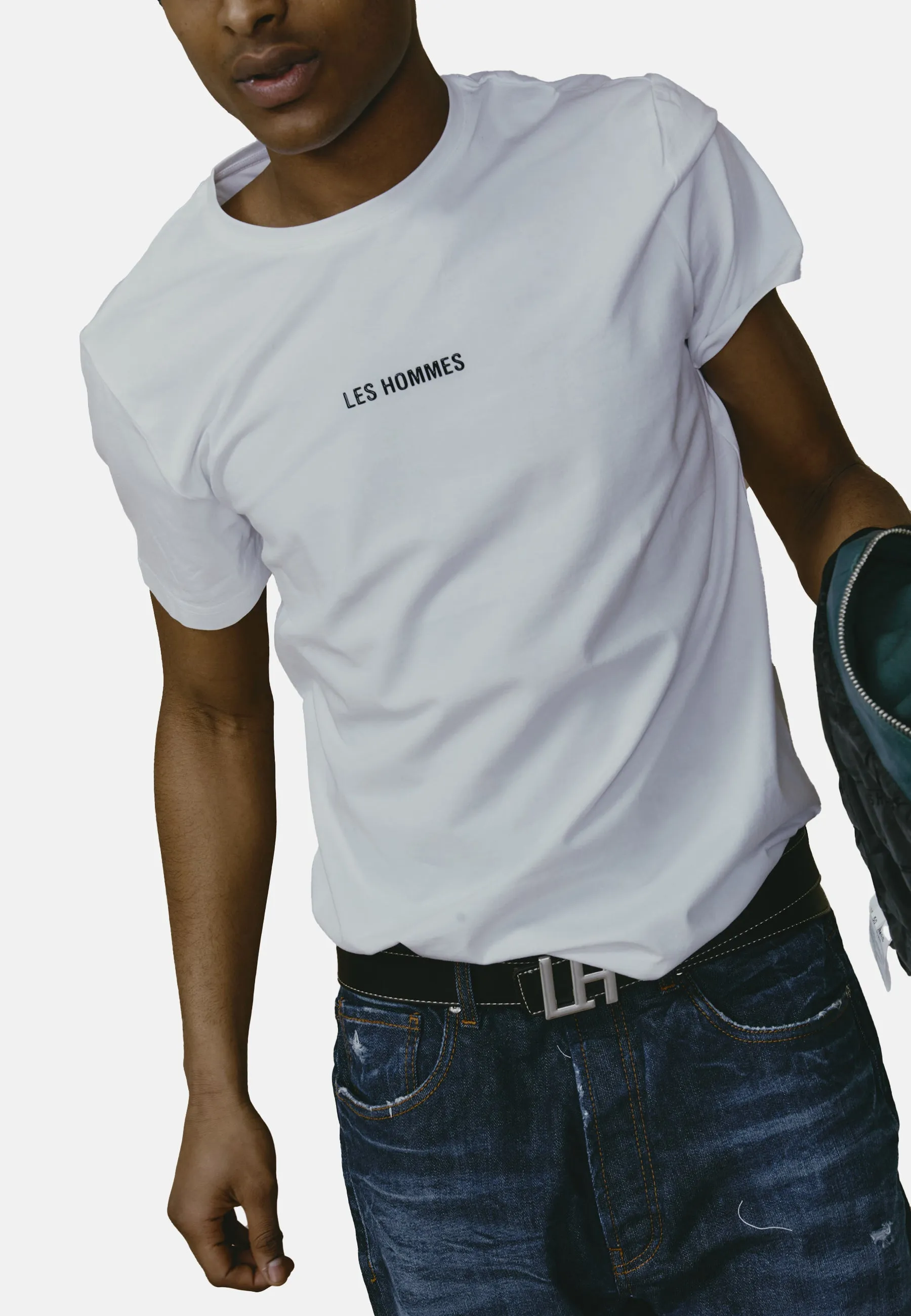 242L04001 STRETCH T-SHIRT sold by Les Hommes