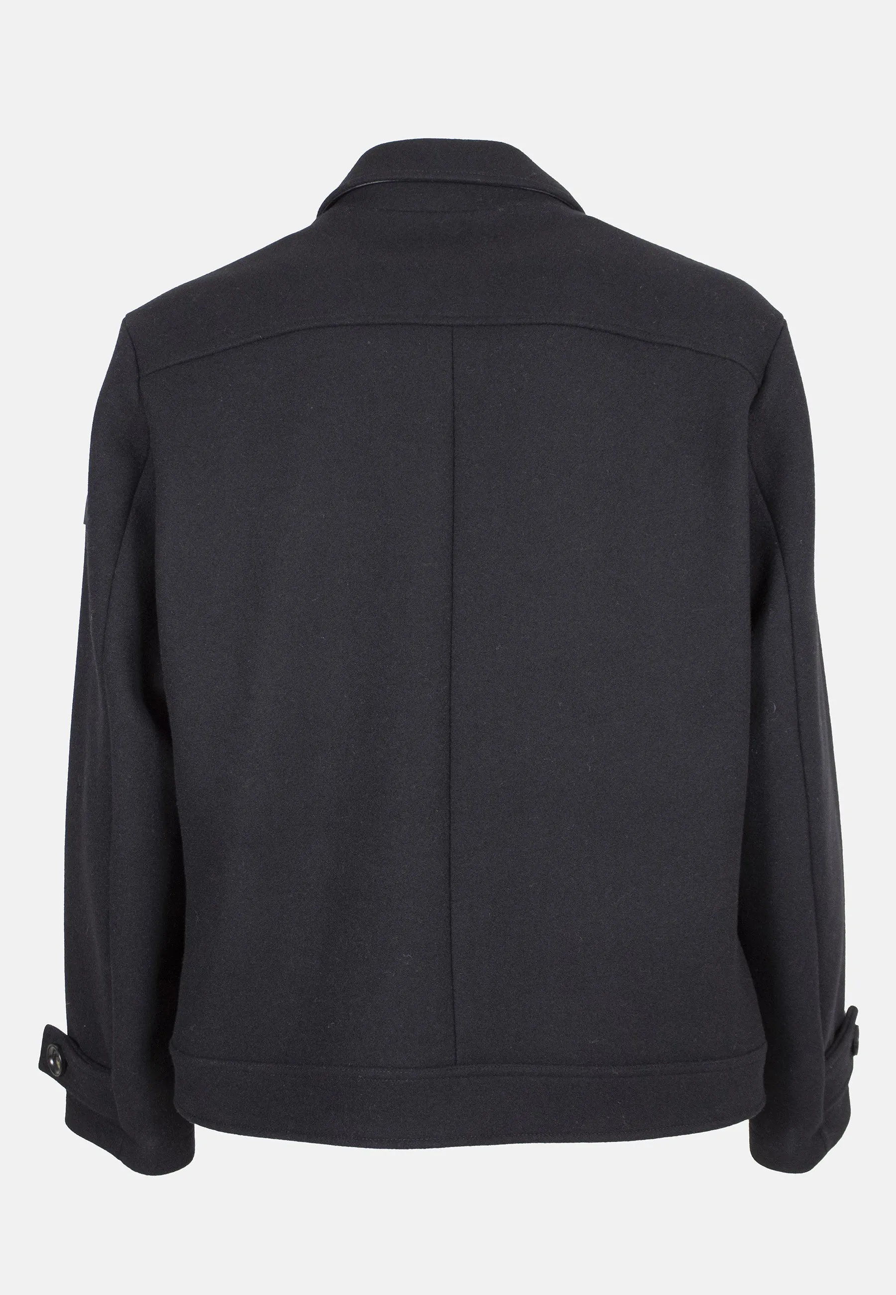 242L02005 WOOL MIXTURE JACKET WITH ZIP sold by Les Hommes product image thumbnail 3