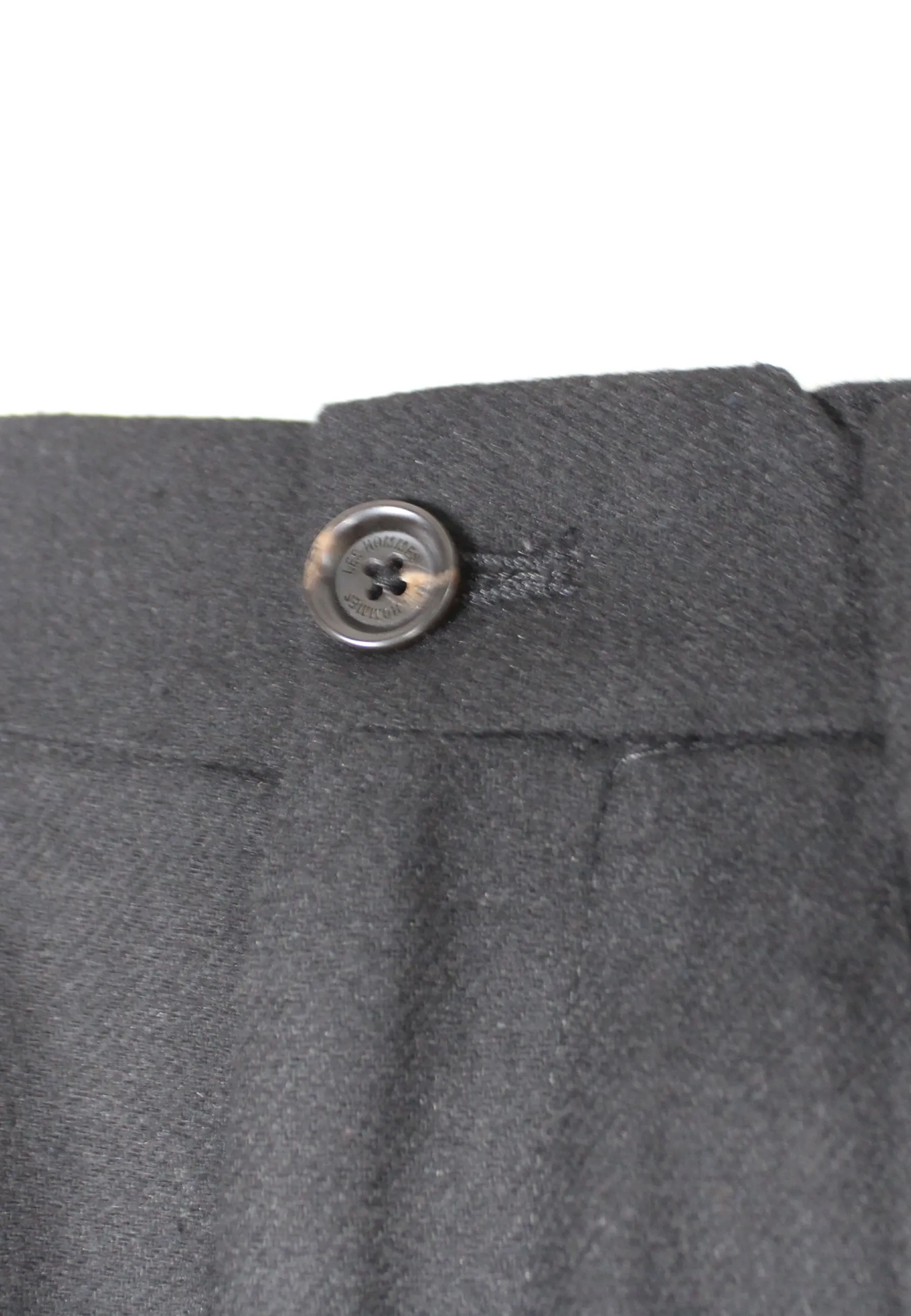 242L01009 MIX WOOL 2 PINCE PANTS WITH COULISSE sold by Les Hommes product image thumbnail 4