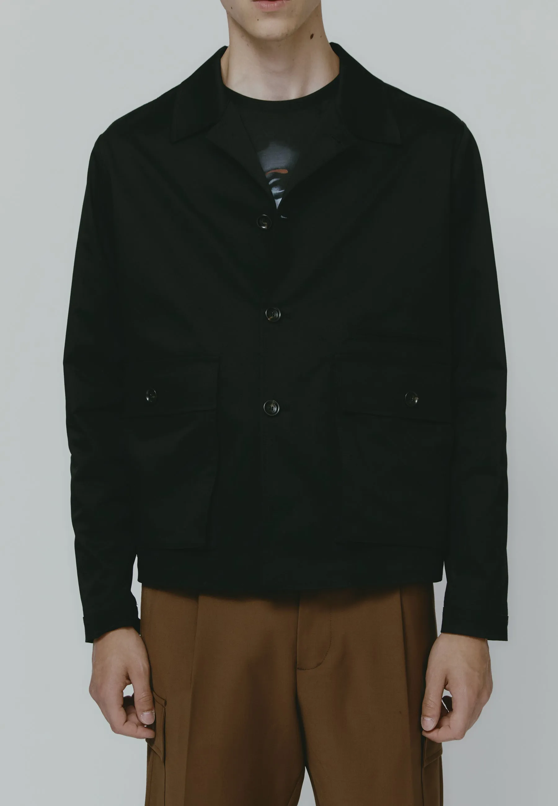 COTTON-JACKET sold by Les Hommes