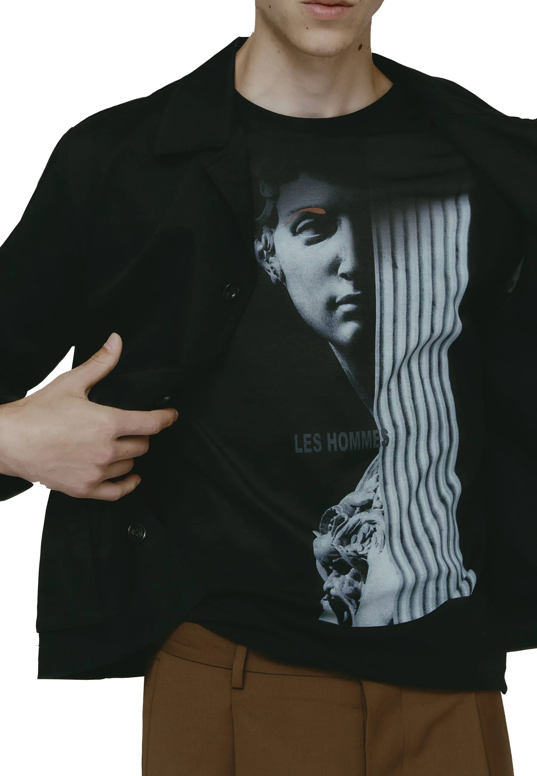 COTTON-JERSEY-T-SHIRT sold by Les Hommes product image thumbnail 2