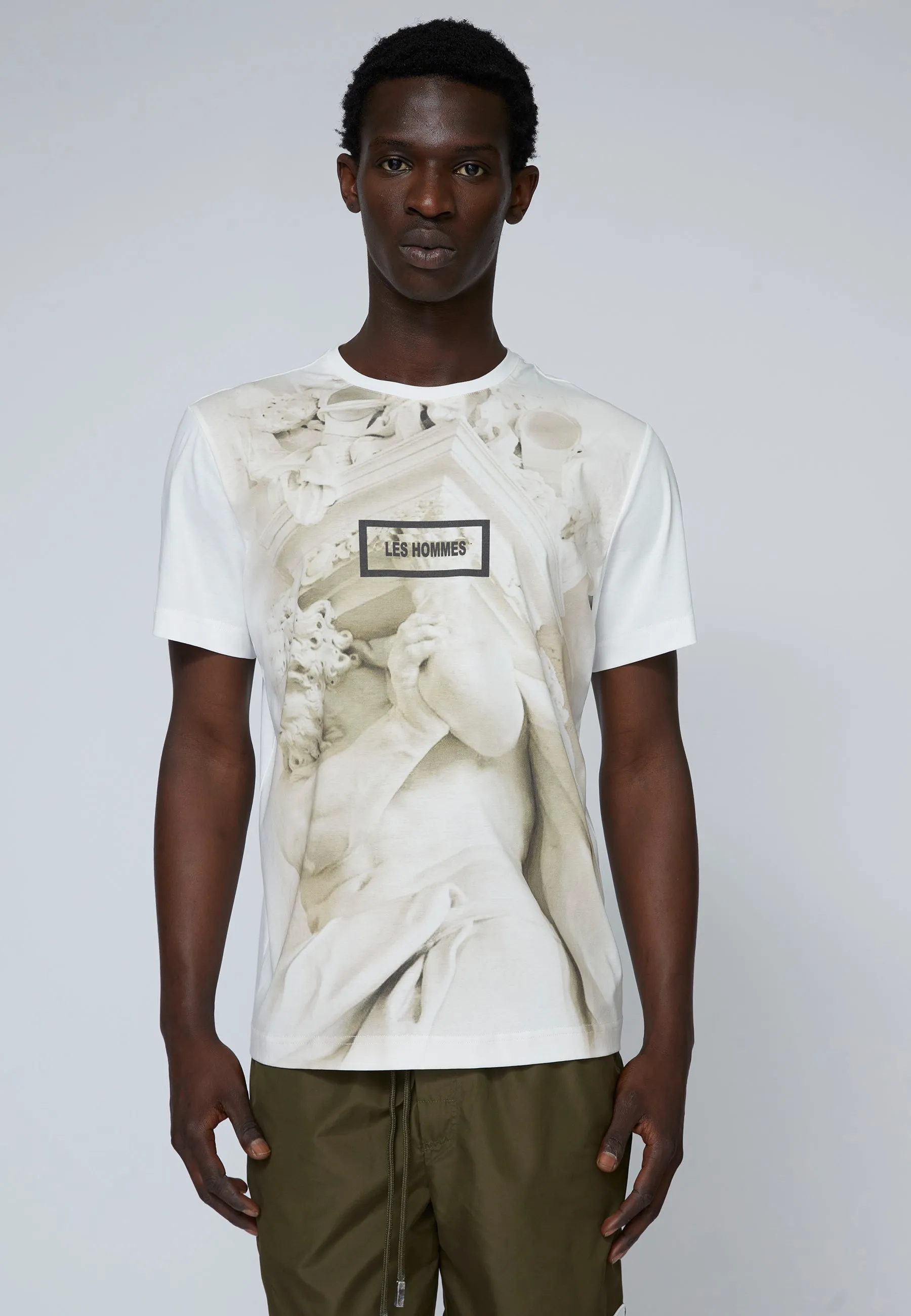 COTTON-JERSEY-T-SHIRT sold by Les Hommes