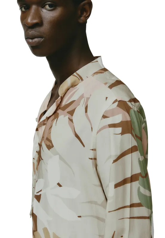 VISCOSE PRINTED SHIRT sold by Les Hommes