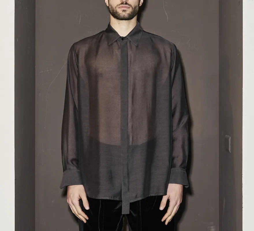 LHB2528007  Silk Shirt sold by Les Hommes