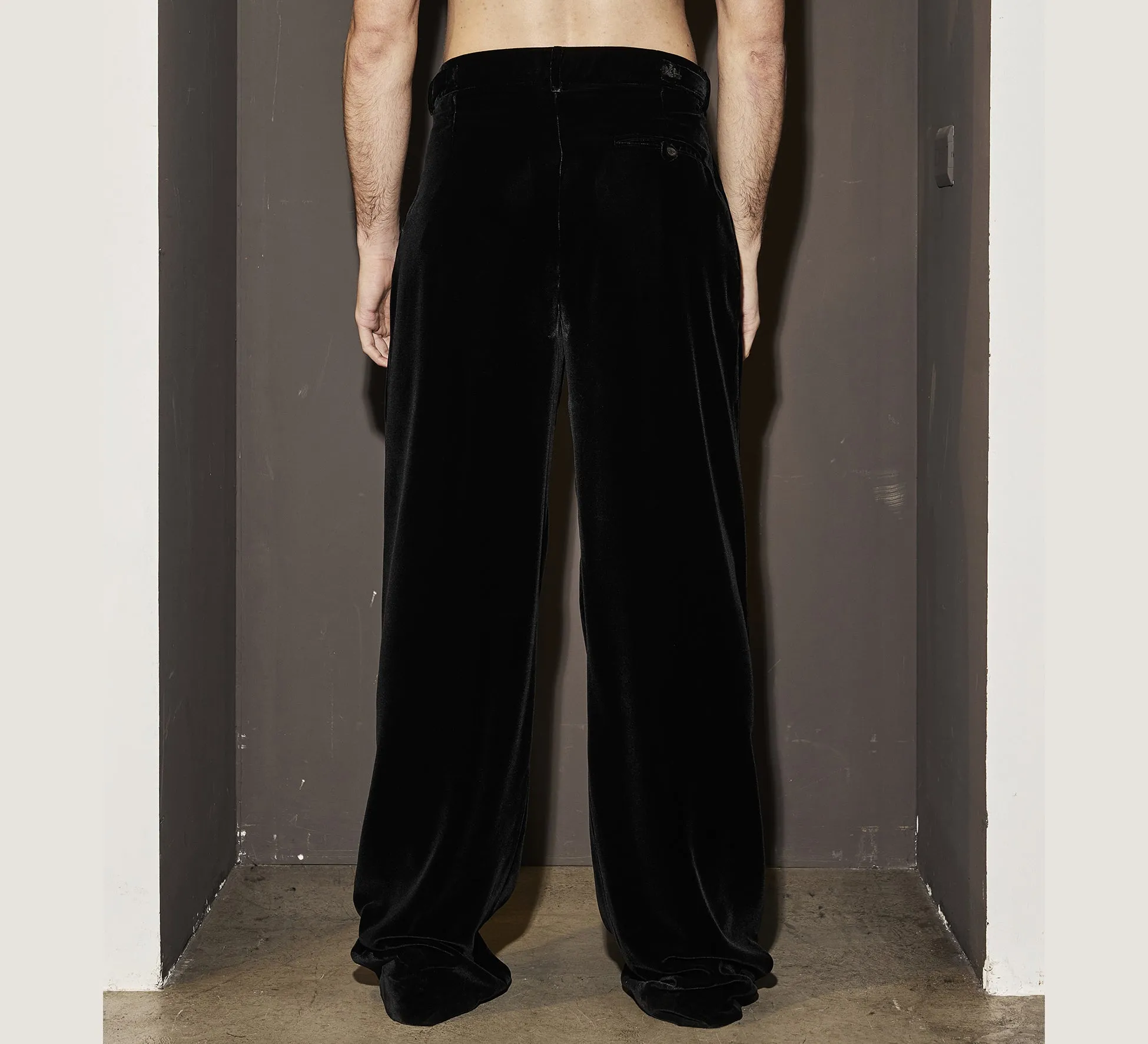 LHB2526014 Wide Leg Velvet Pants sold by Les Hommes product image thumbnail 2