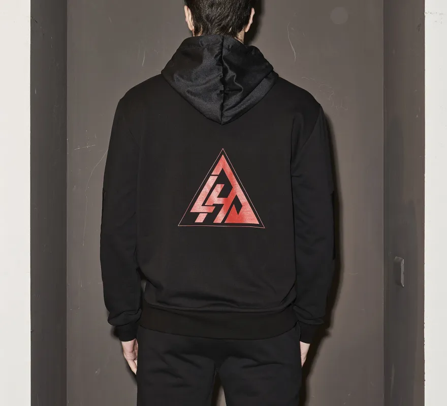 LHB2521004  Piercing Hoodie back logo sold by Les Hommes