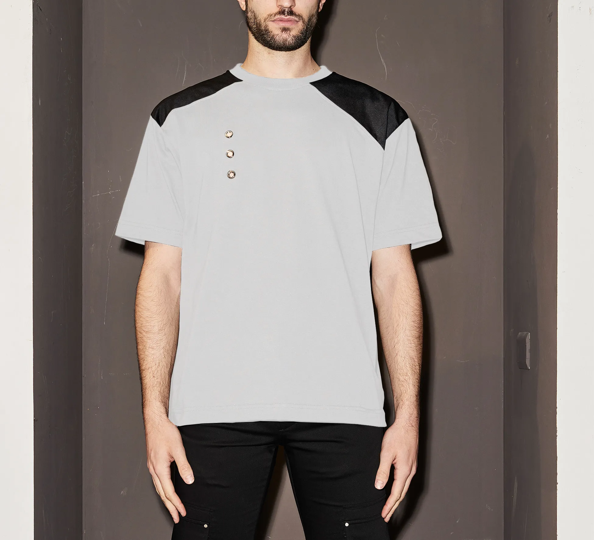 LHB2520006 T-shirt sold by Les Hommes product image thumbnail 3