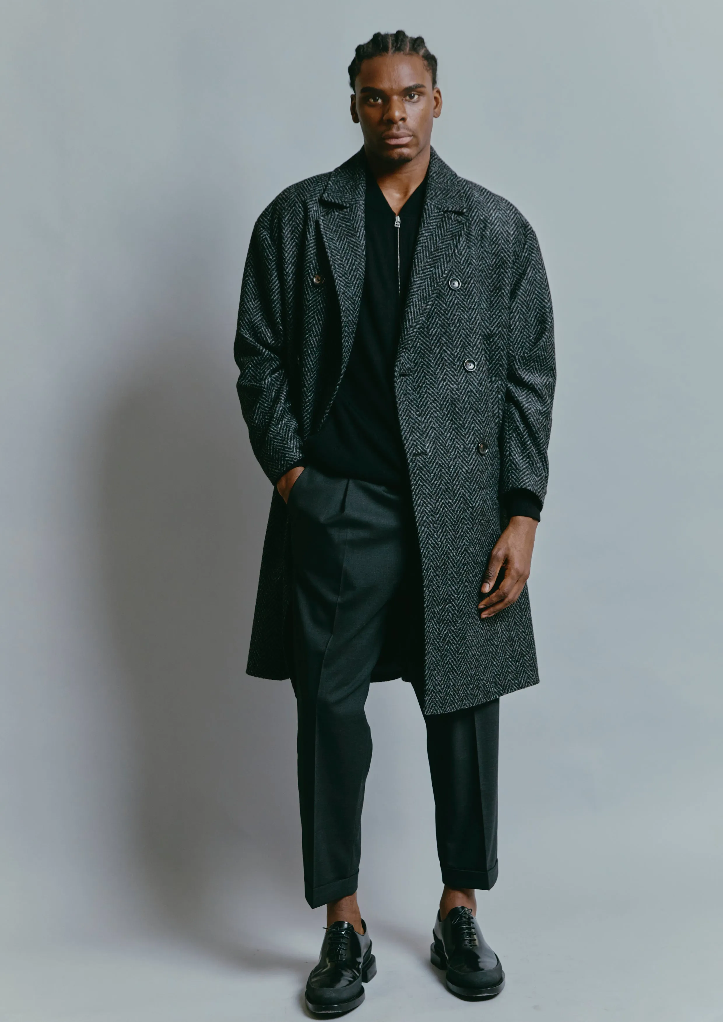 252L06018 coat sold by Les Hommes product image thumbnail 2