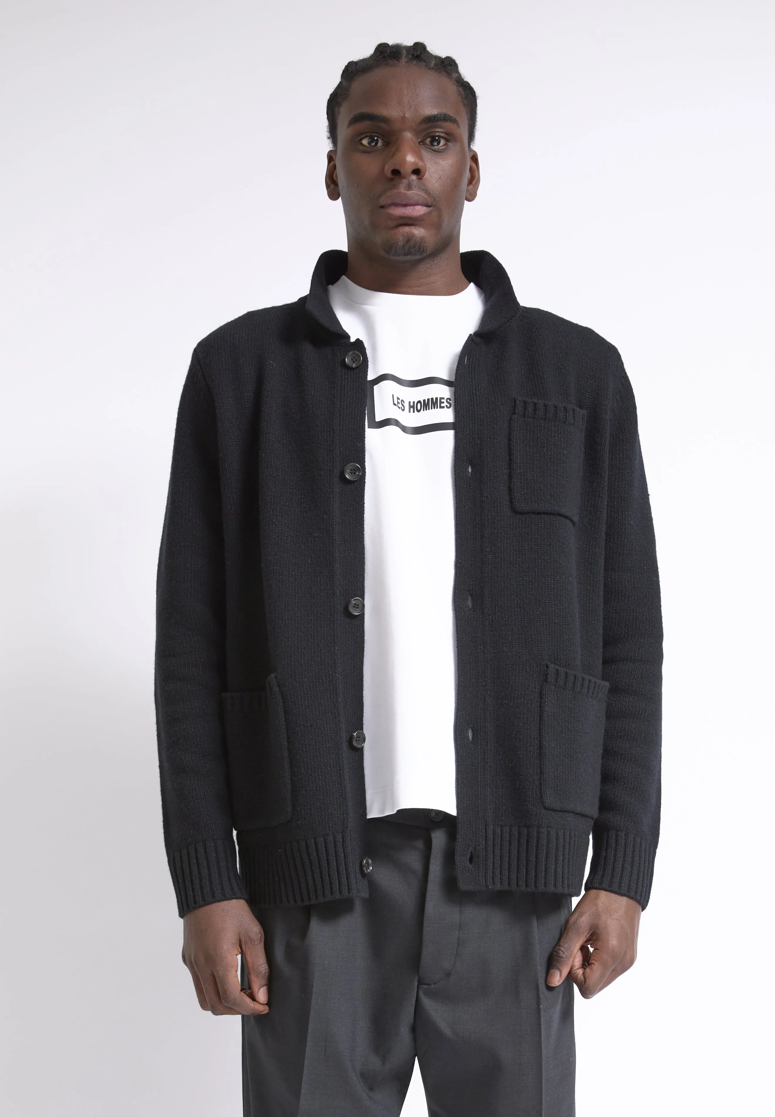 252L04056 Cardigan sold by Les Hommes