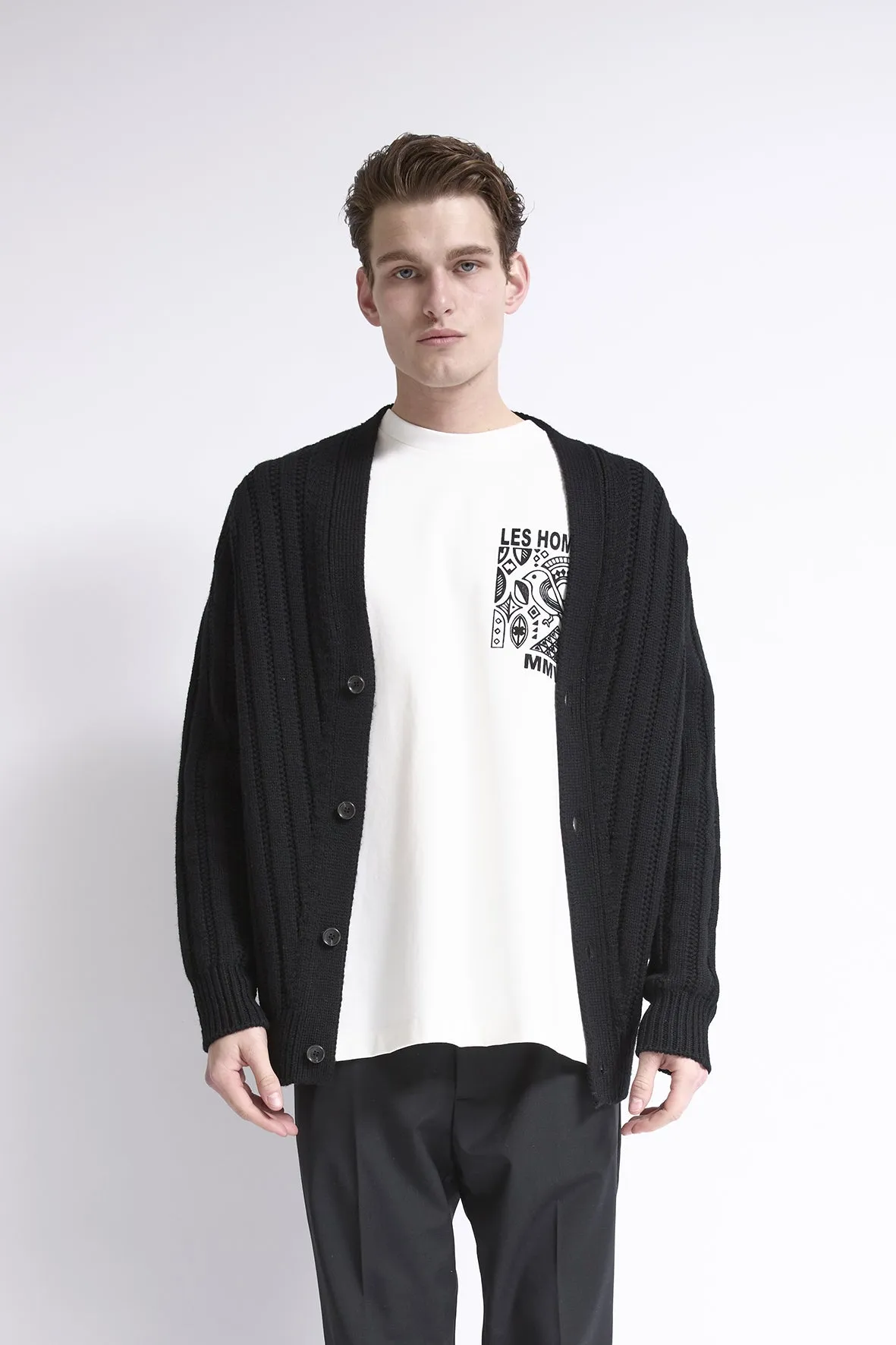 252L04051 Cardigan sold by Les Hommes