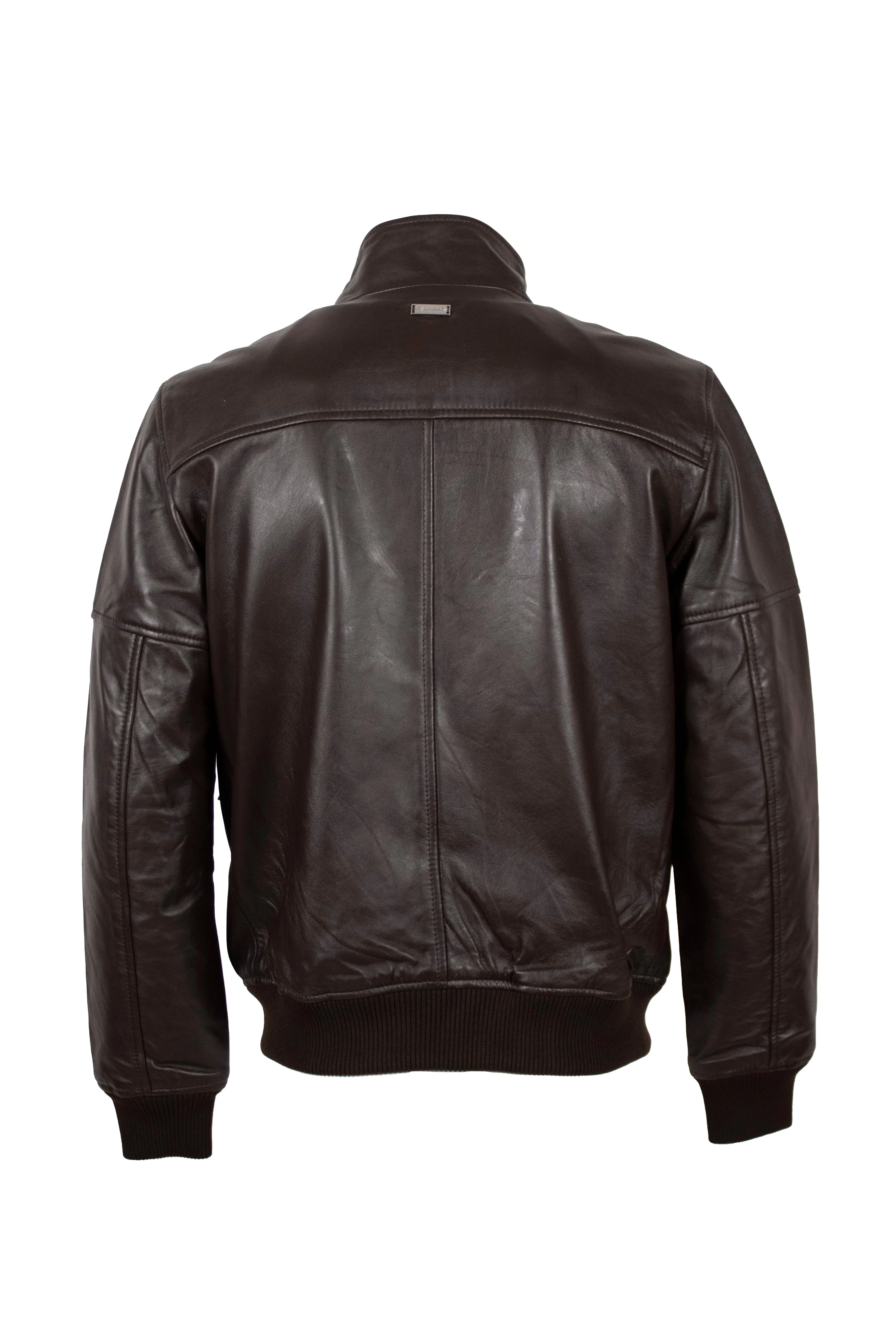 252L02023 leather jacket sold by Les Hommes product image thumbnail 3