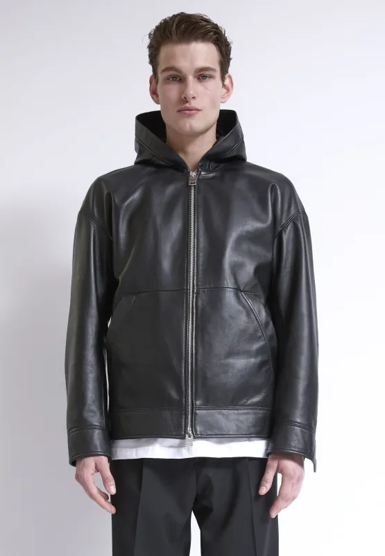 252L02022 leather jacket sold by Les Hommes