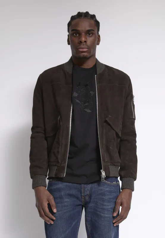 252L02021 leather  jacket sold by Les Hommes