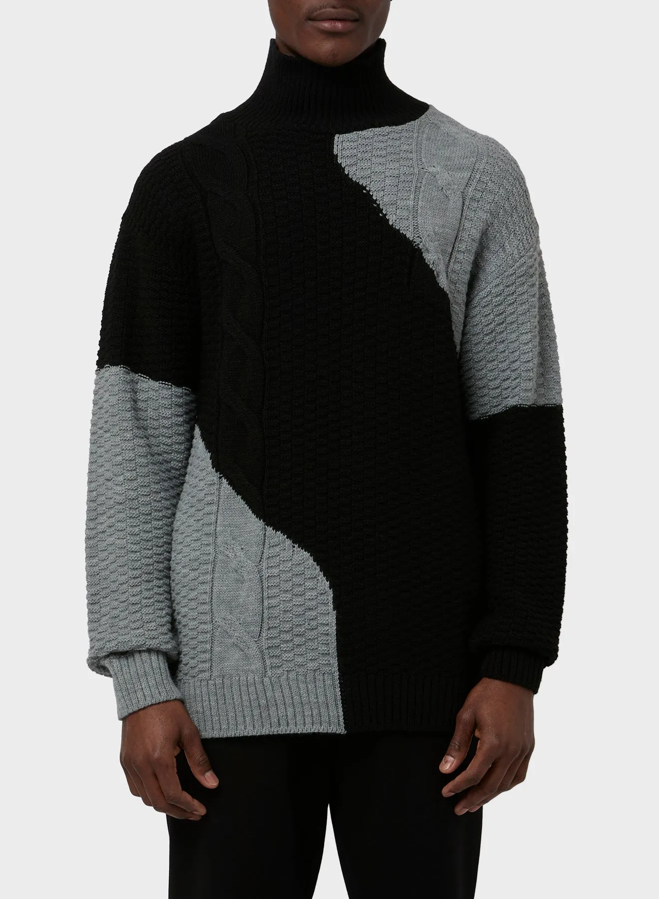 TURTLENECK KINT INLAY sold by Les Hommes product image thumbnail 5