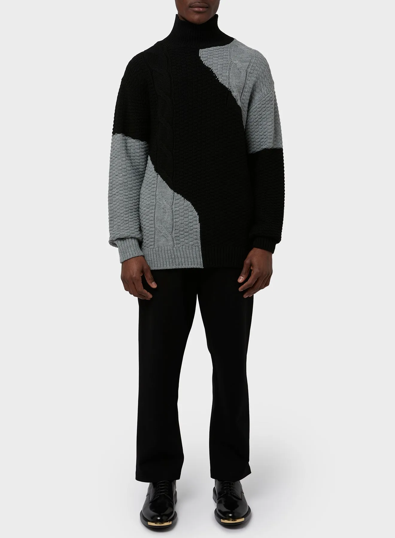 TURTLENECK KINT INLAY sold by Les Hommes product image thumbnail 2
