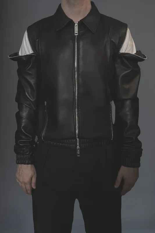 LHB2614006 LEATHER-BOMBER made by Les Hommes