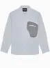 CLASSIC SHIRT WITH DESIGN POCKET sold by Les Hommes