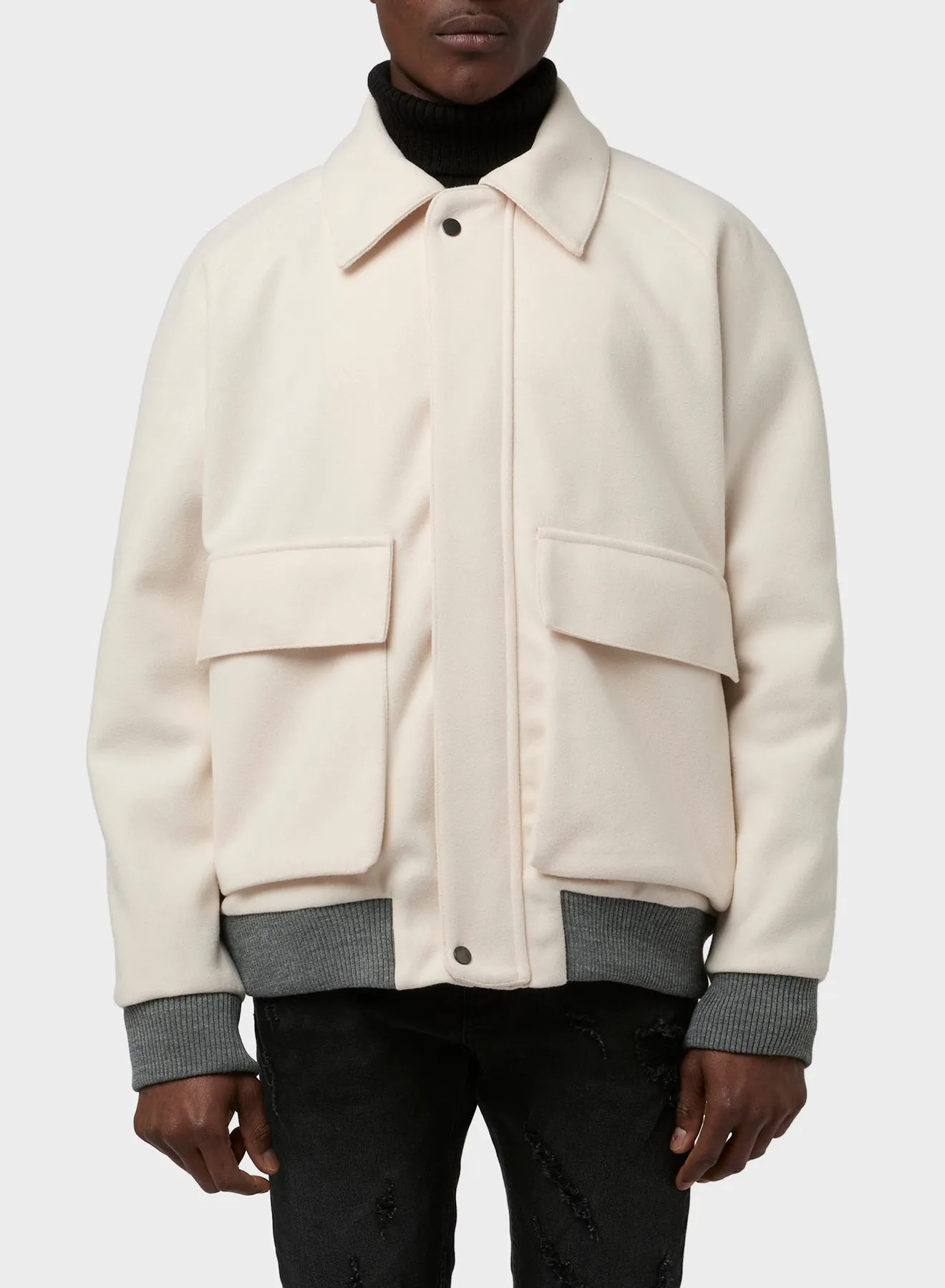 DANDY STYLE RAGLAN BOMBER sold by Les Hommes