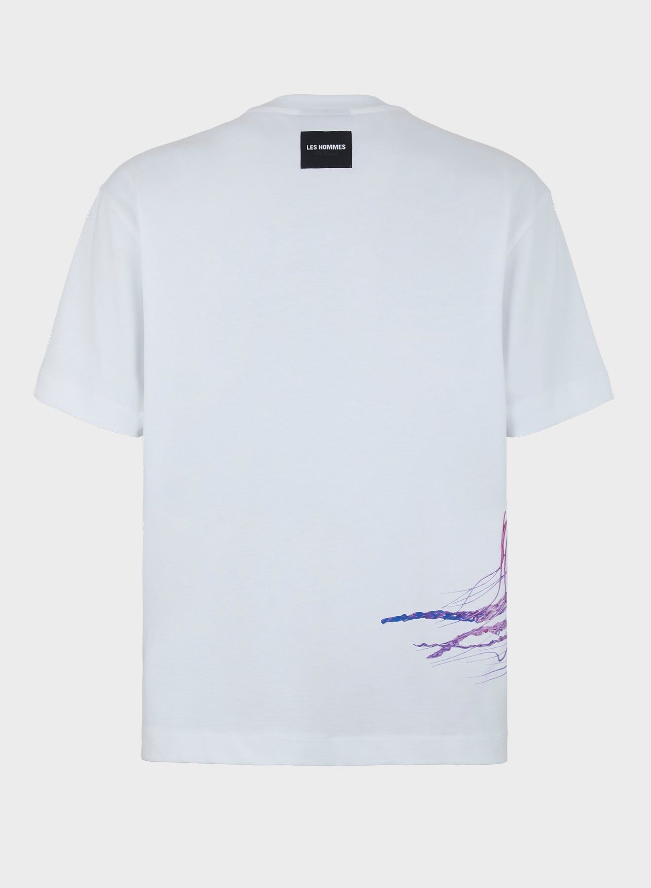 T-shirt jellyfish on the side sold by Les Hommes product image thumbnail 2