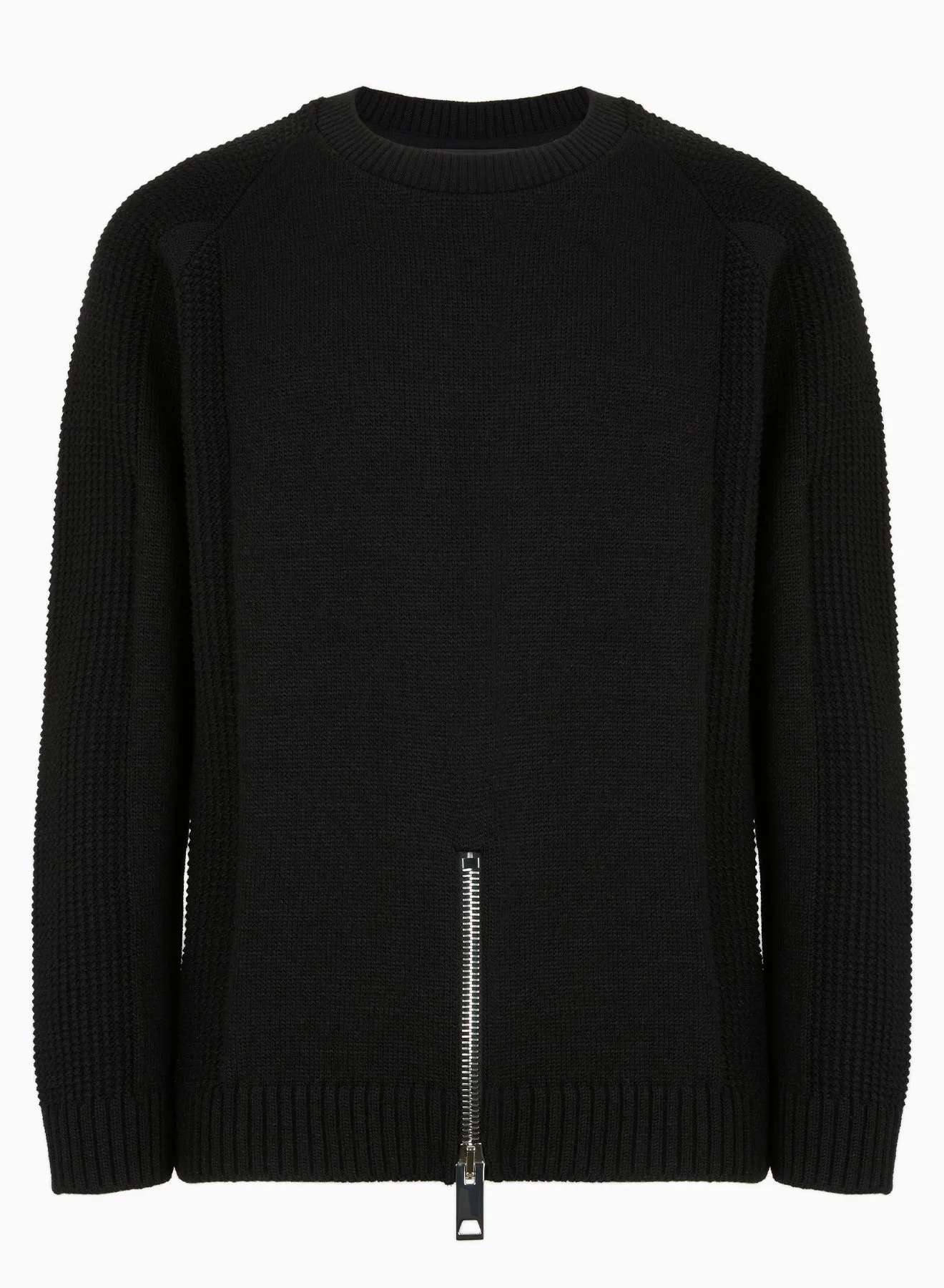 FLEECE SWEATER WITH ZIP ON THE FRONT sold by Les Hommes product image thumbnail 4