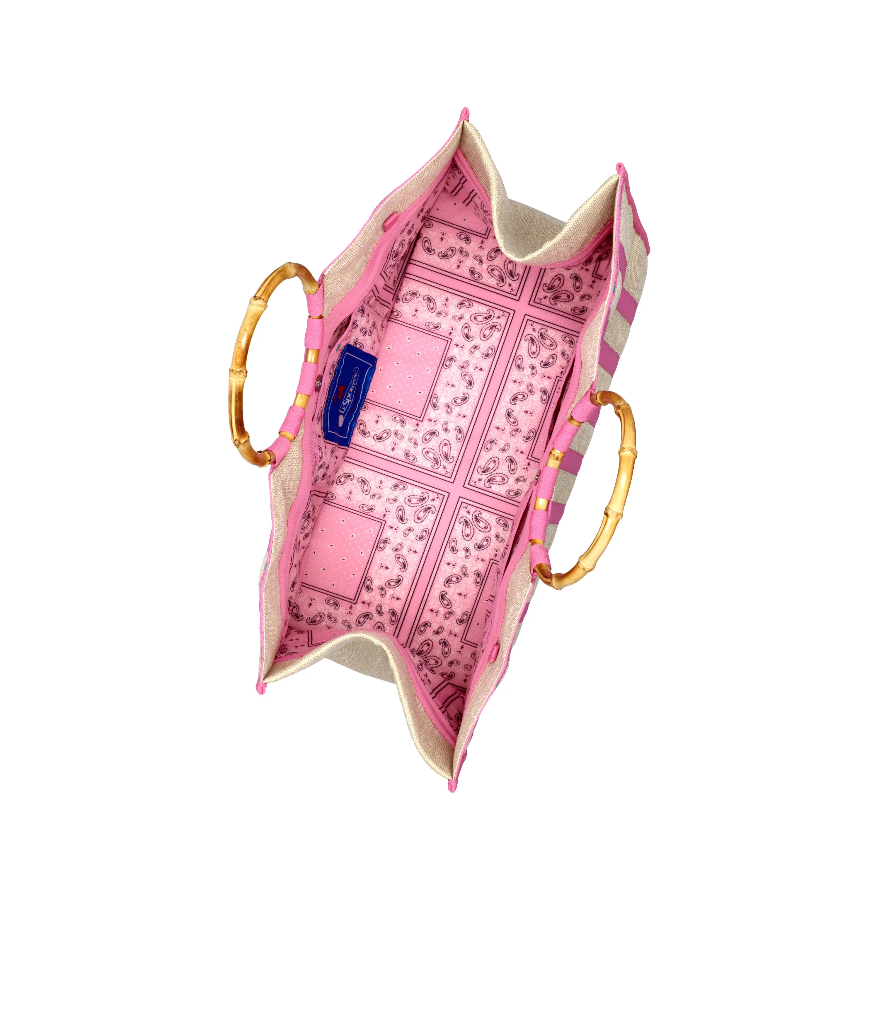 Large Bamboo Book Tote sold by Lesportsac product image thumbnail 5