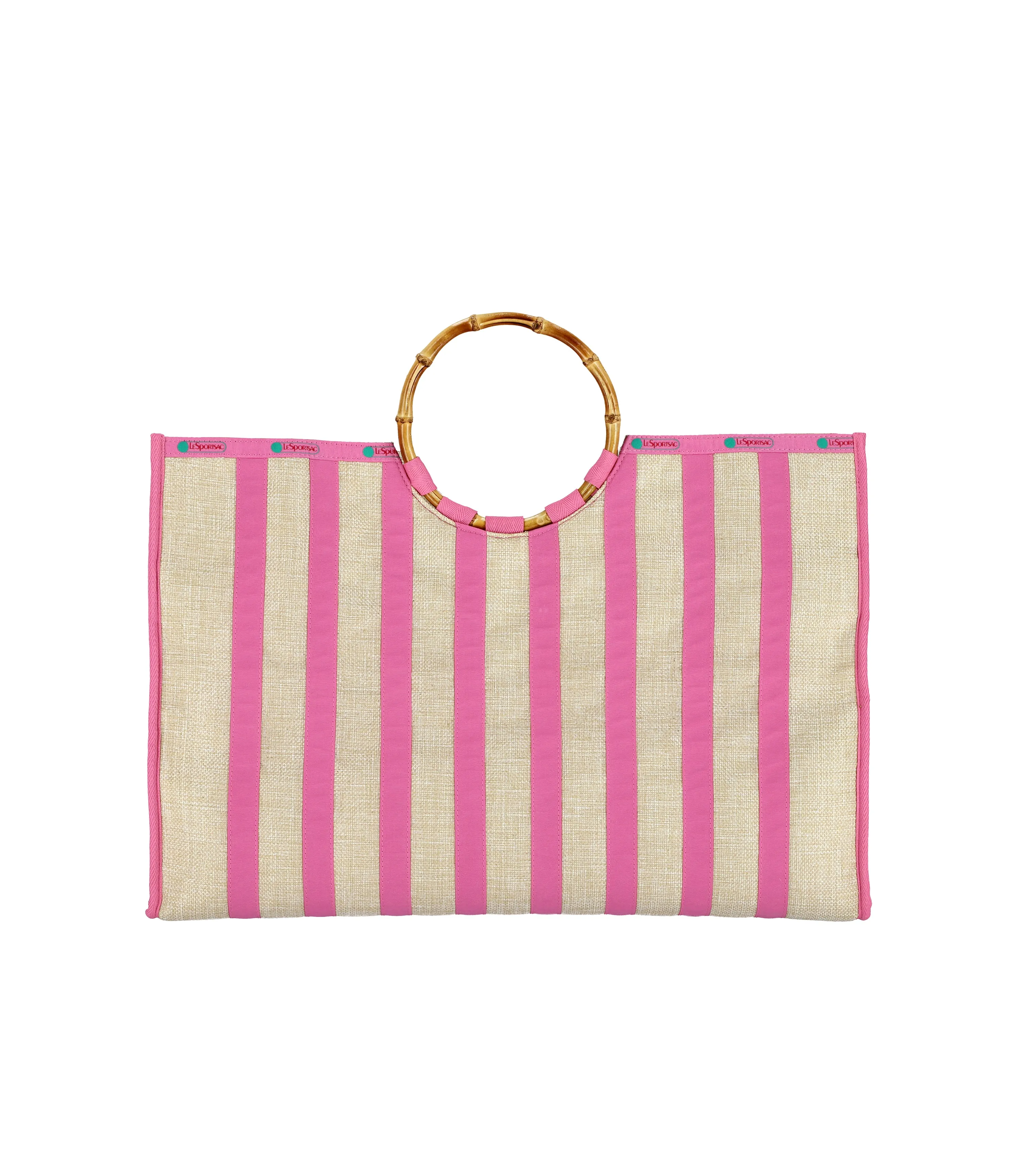 Large Bamboo Book Tote sold by Lesportsac