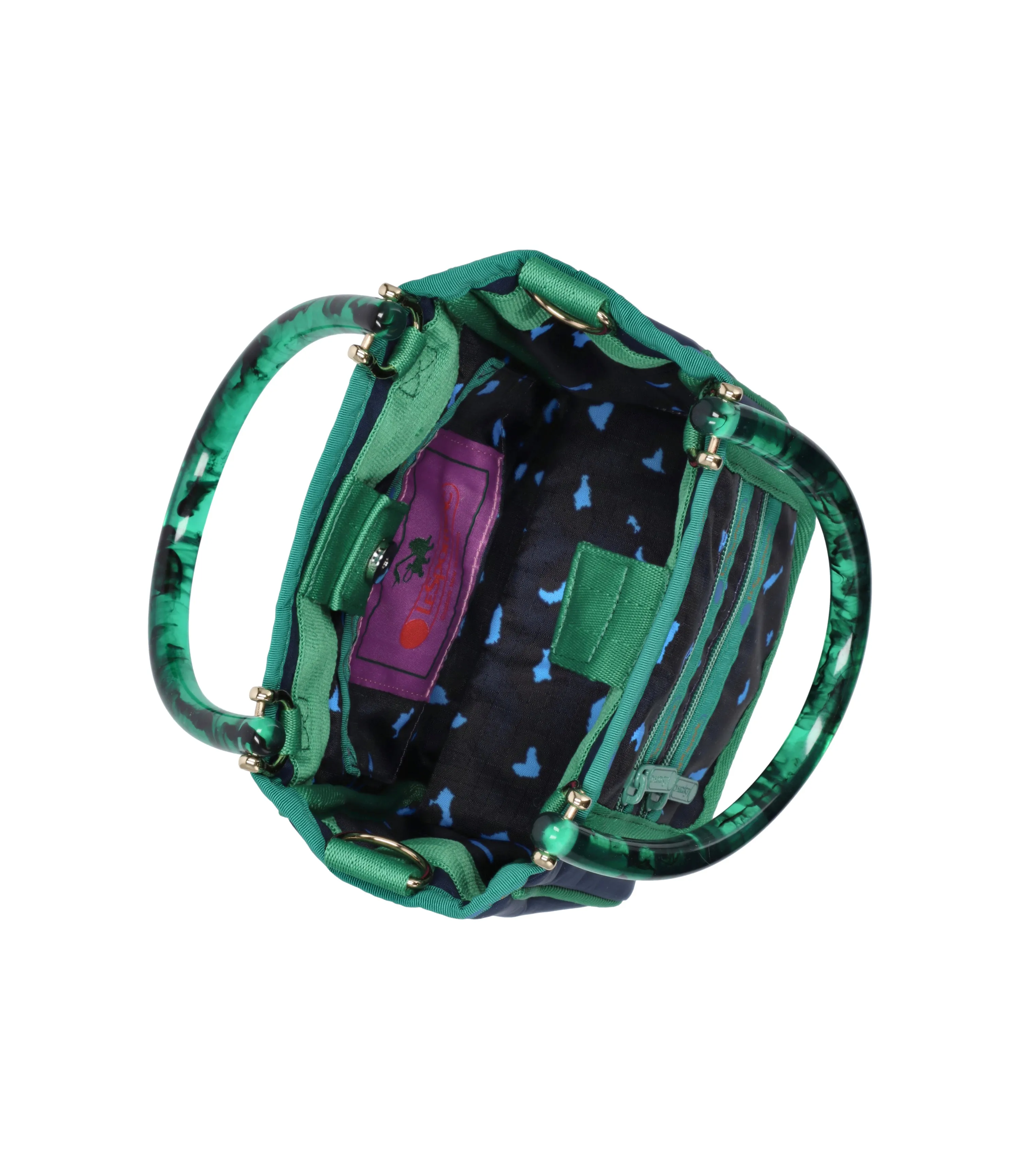 Small 2-Zip Pocket Tote sold by Lesportsac product image thumbnail 4