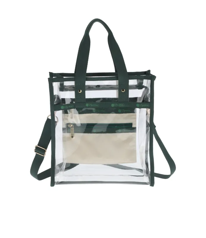 Clear Small North/South Tote sold by Lesportsac