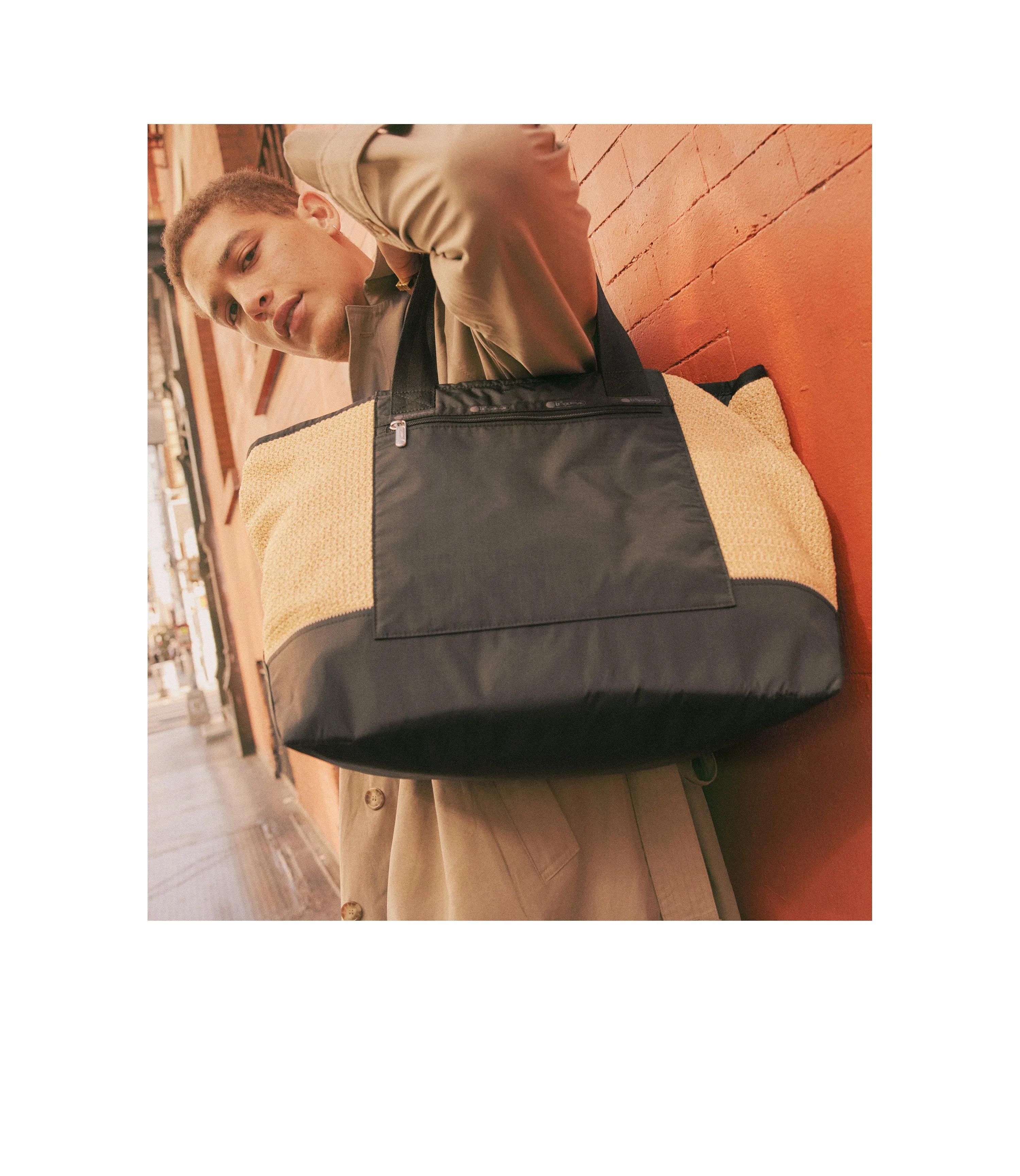 Raffia East/West Tote sold by Lesportsac product image thumbnail 2