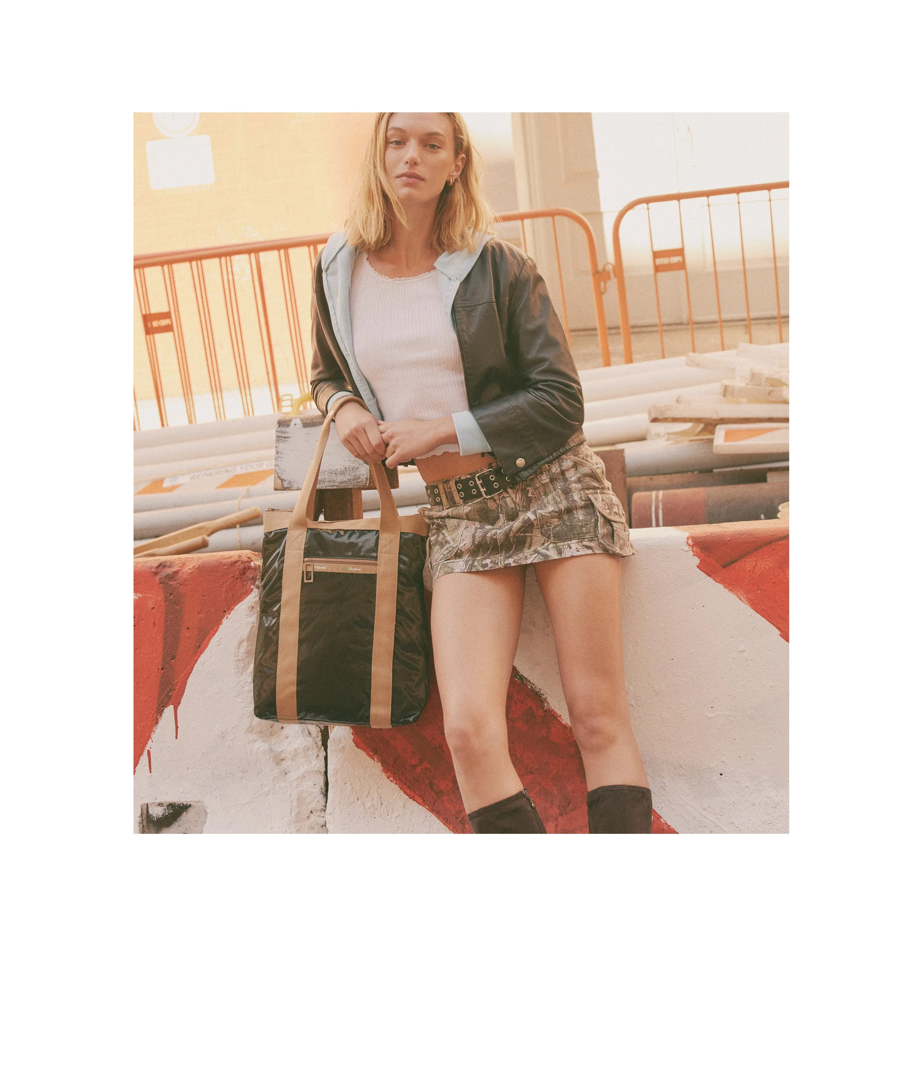 North/South Zip Tote sold by Lesportsac product image thumbnail 2