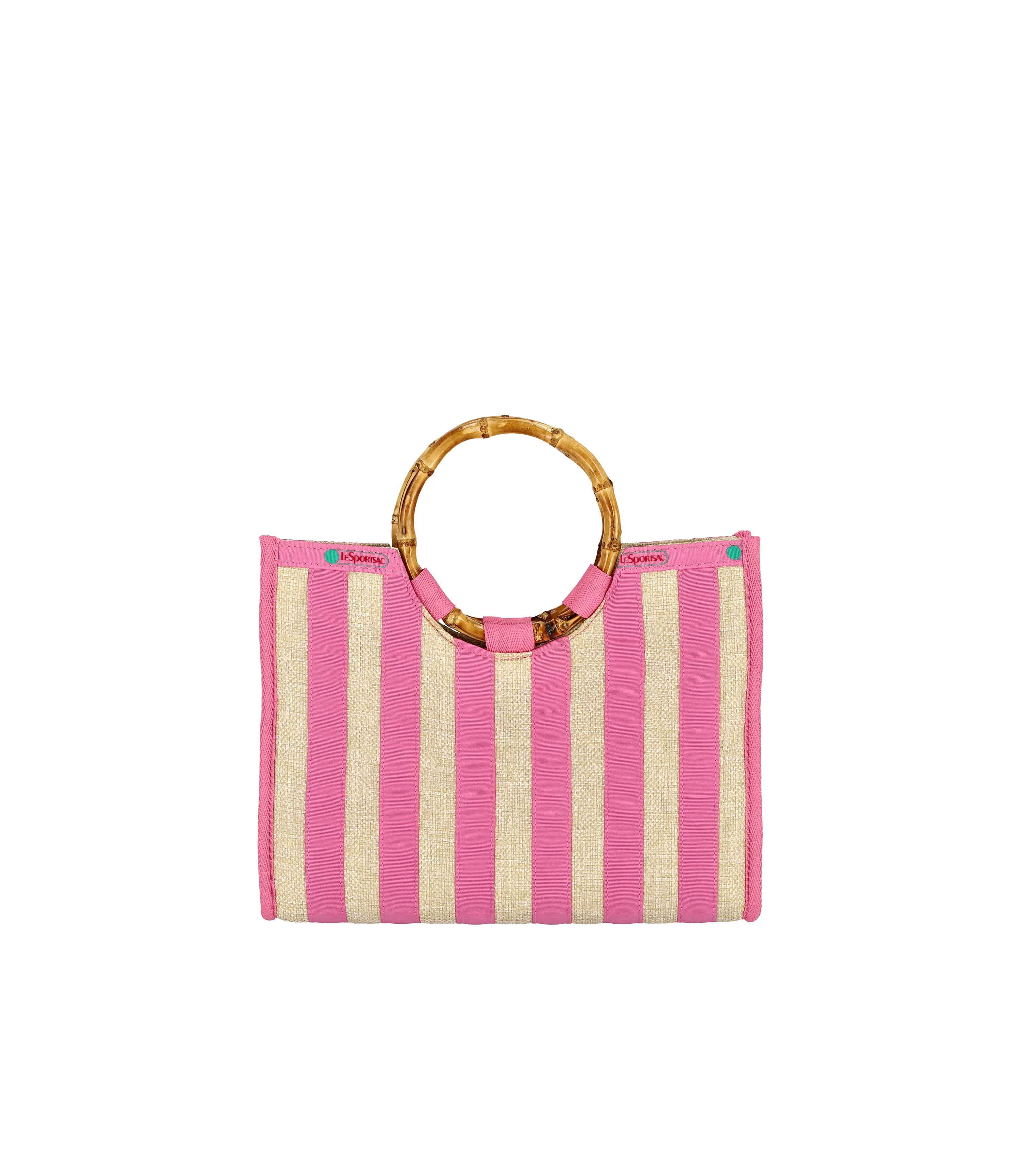 Small Bamboo Book Tote sold by Lesportsac