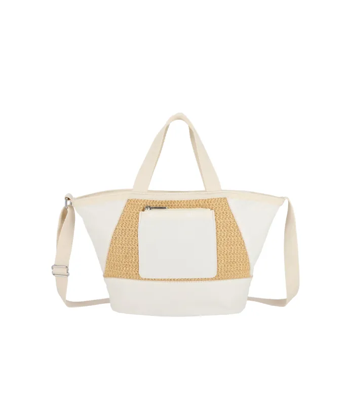 Raffia Convertible Tote sold by Lesportsac