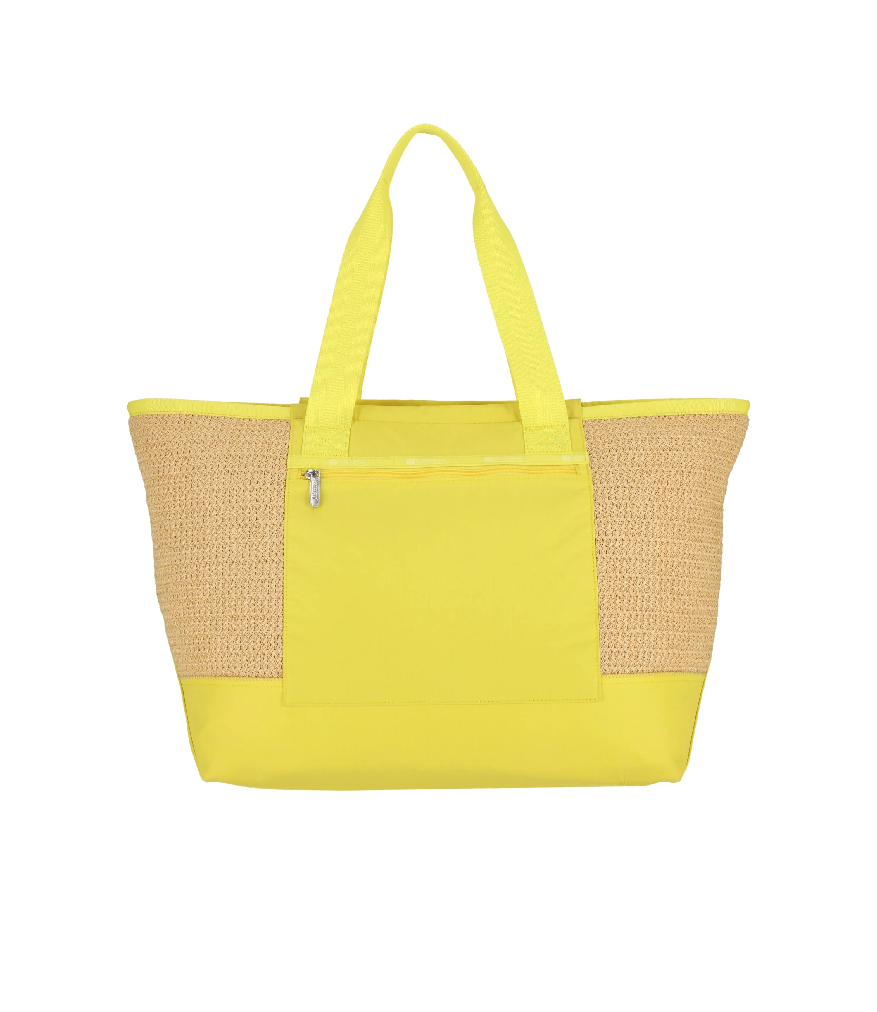 Raffia East/West Tote sold by Lesportsac