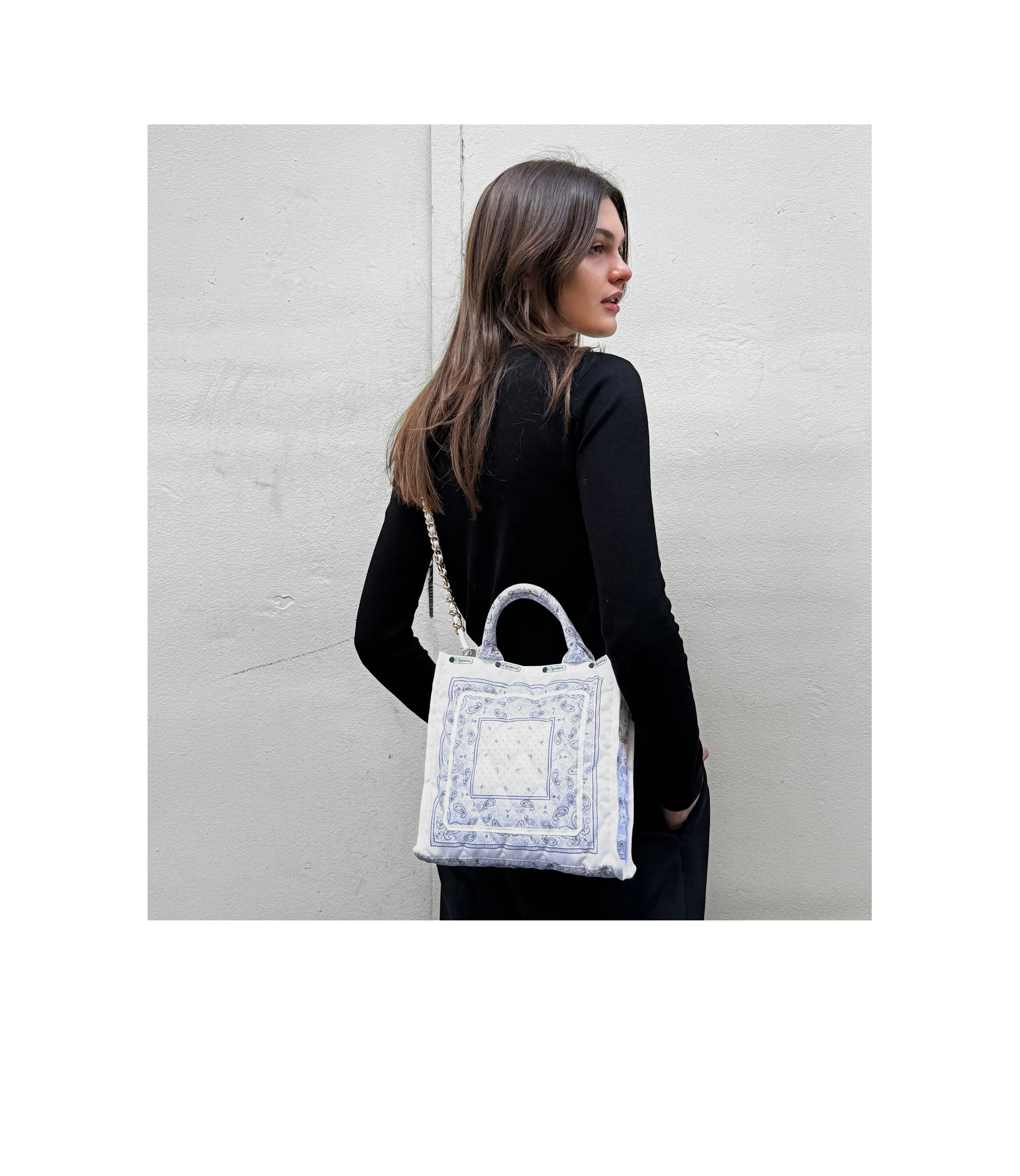 Small Chain Quilt Tote sold by Lesportsac product image thumbnail 2