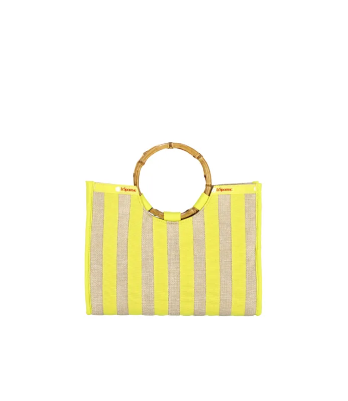 Small Bamboo Book Tote sold by Lesportsac