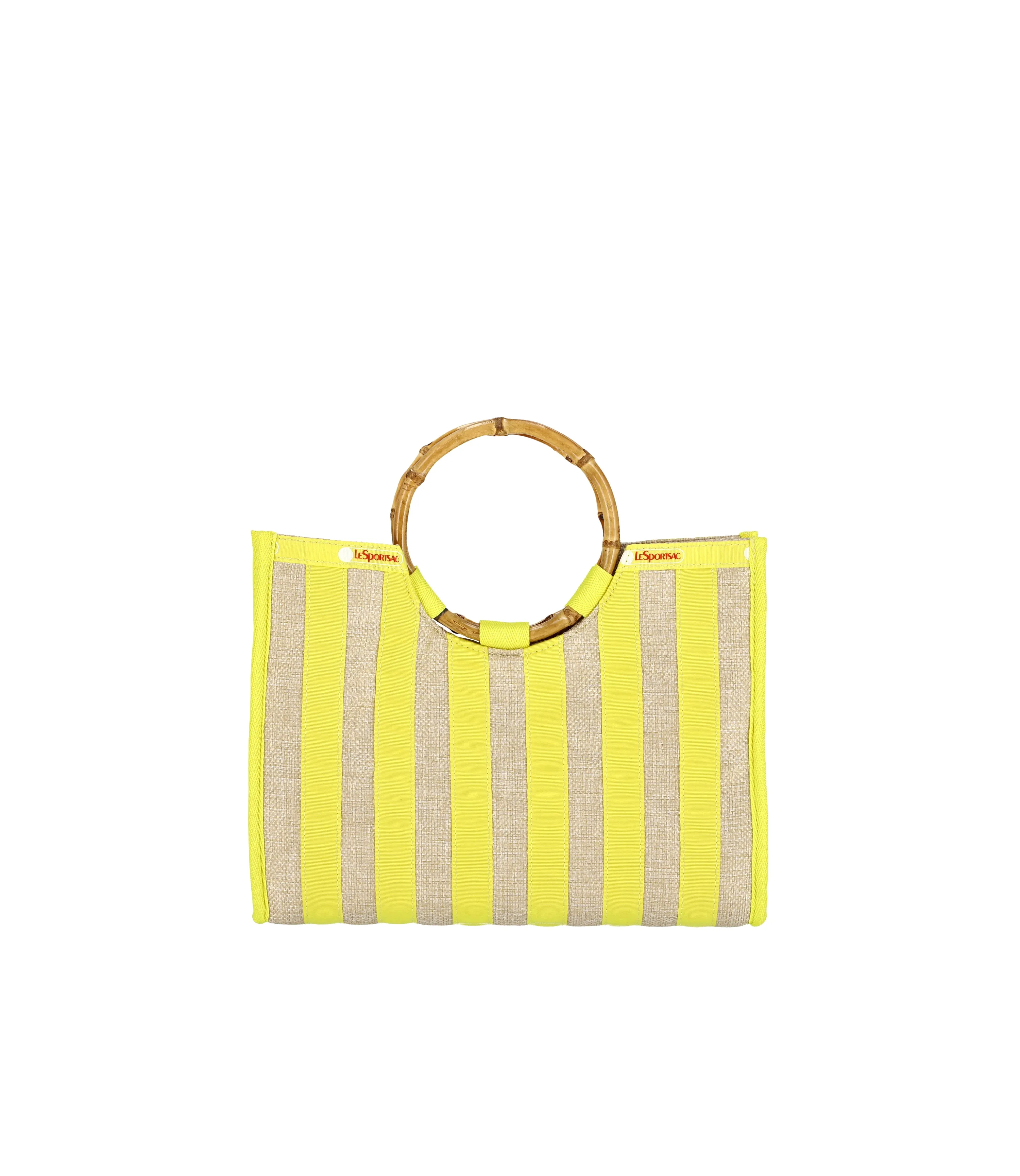 Small Bamboo Book Tote sold by Lesportsac