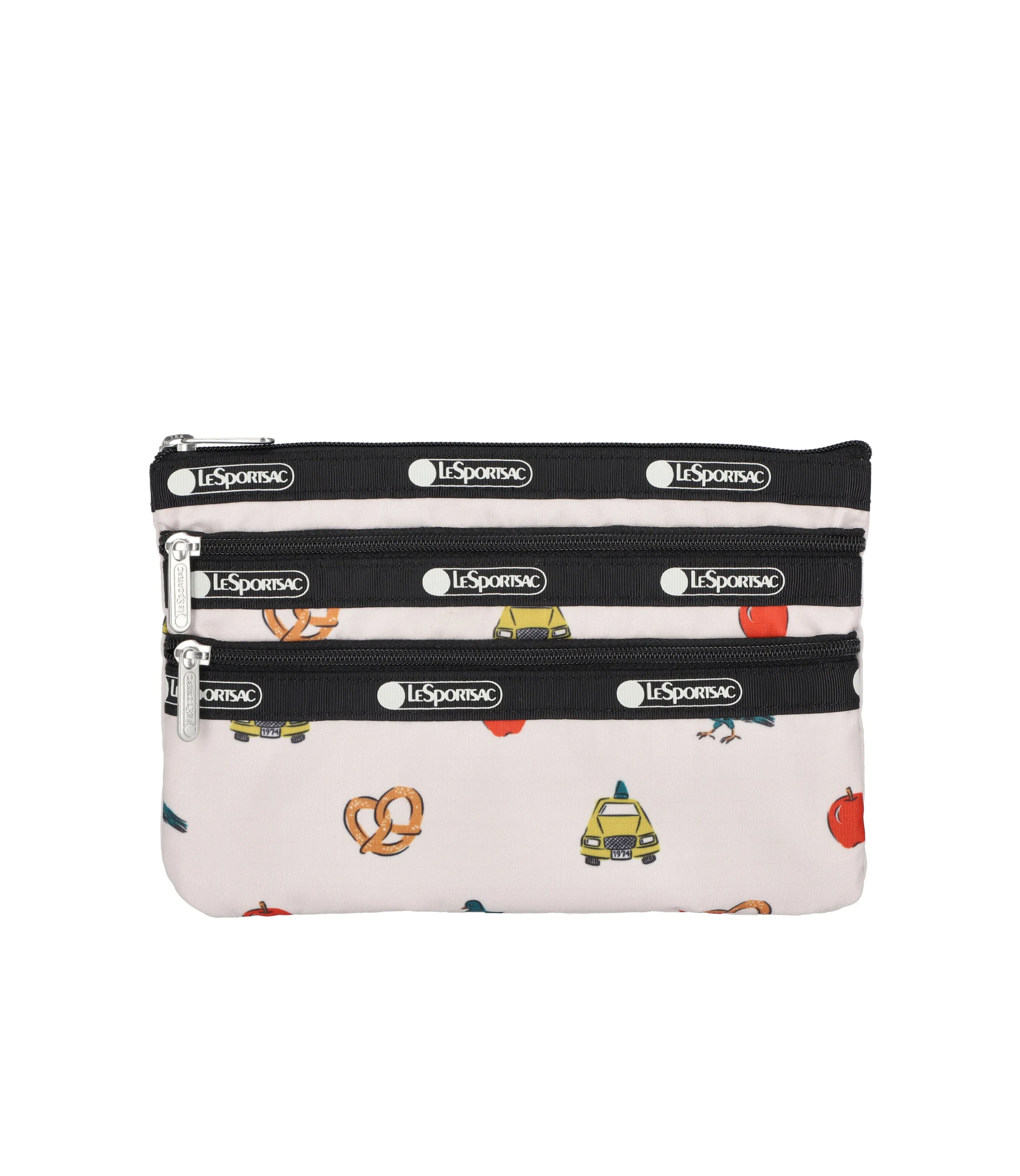 3-Zip Cosmetic sold by Lesportsac