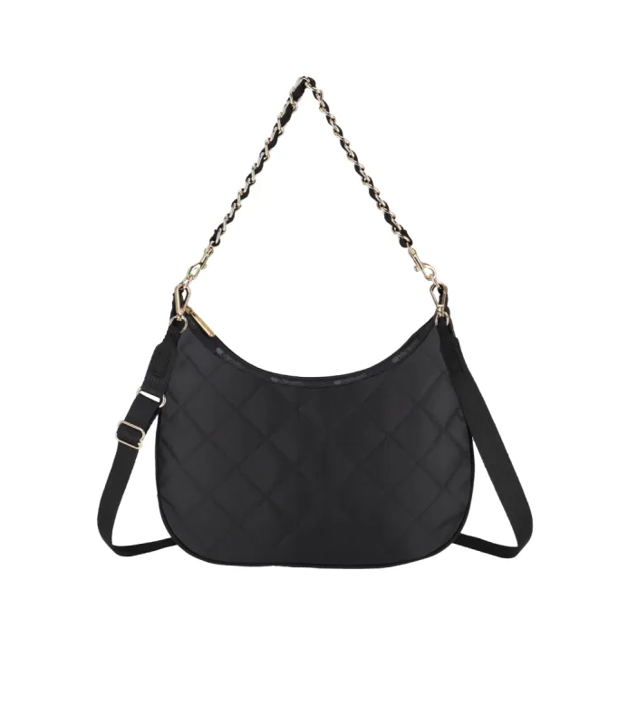 Chain North/South Convertible Hobo made by Lesportsac