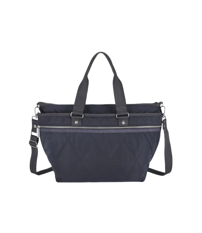 Quilted Zip Tote sold by Lesportsac