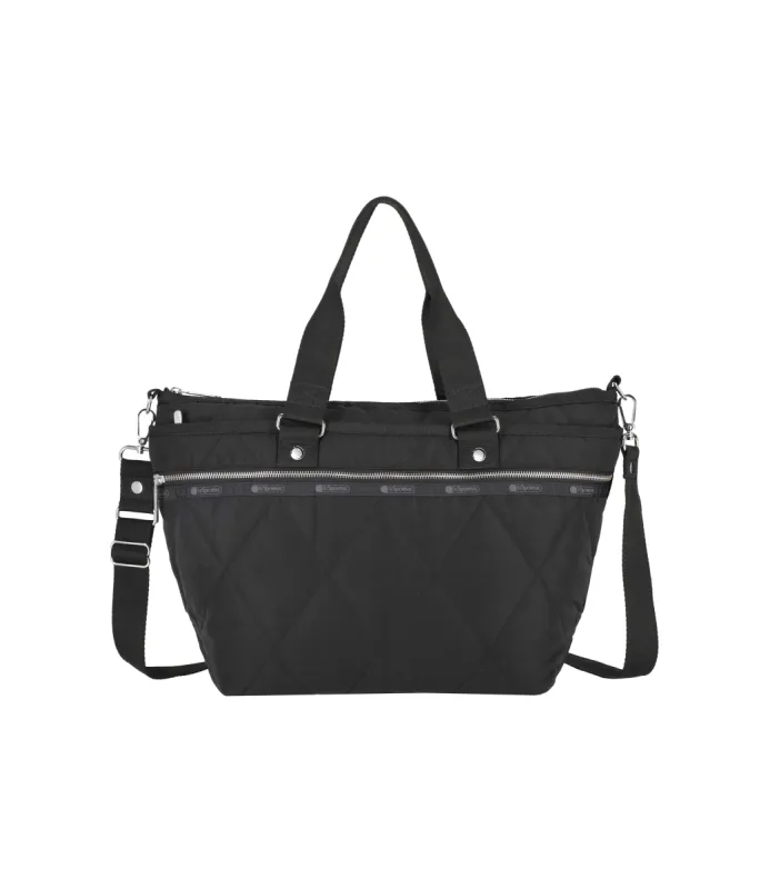 Quilted Zip Tote sold by Lesportsac