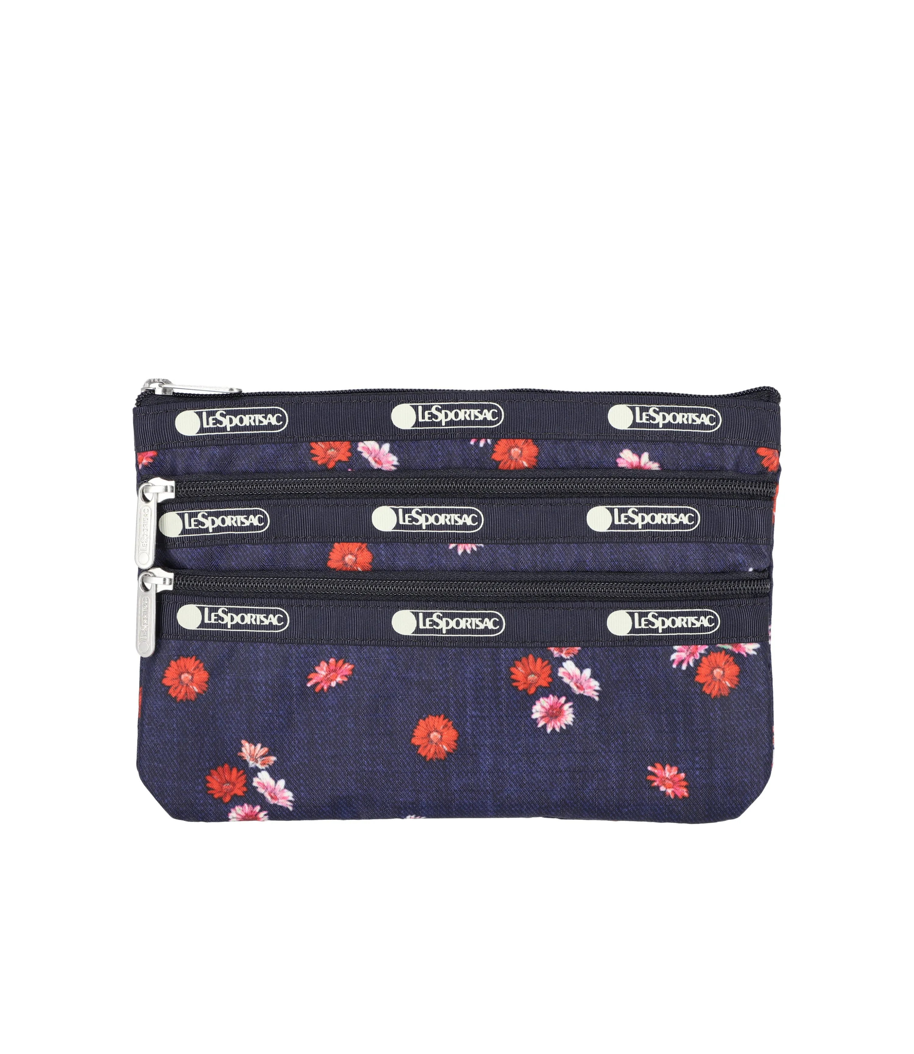 3-Zip Cosmetic sold by Lesportsac