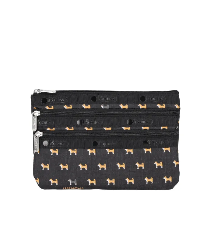 3-Zip Cosmetic sold by Lesportsac