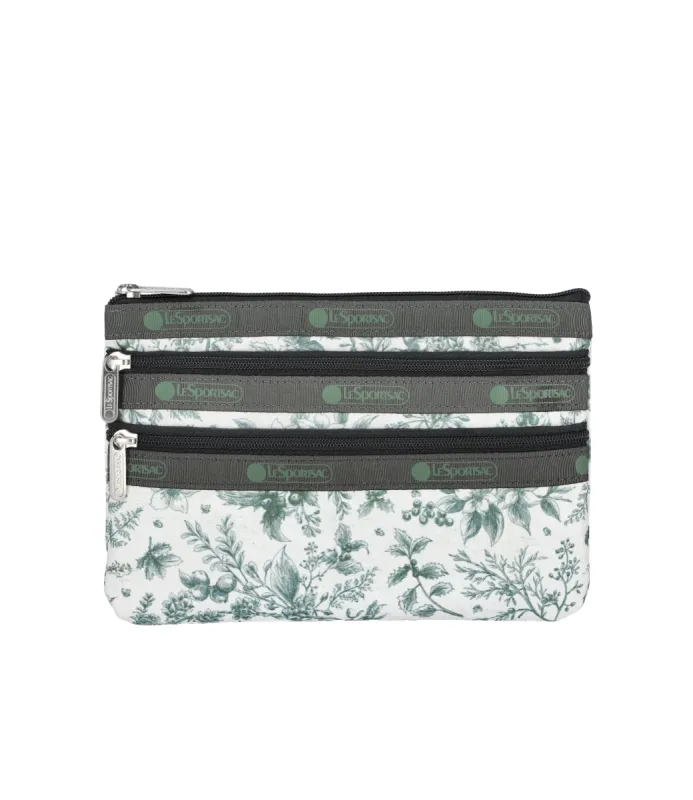 3-Zip Cosmetic sold by Lesportsac