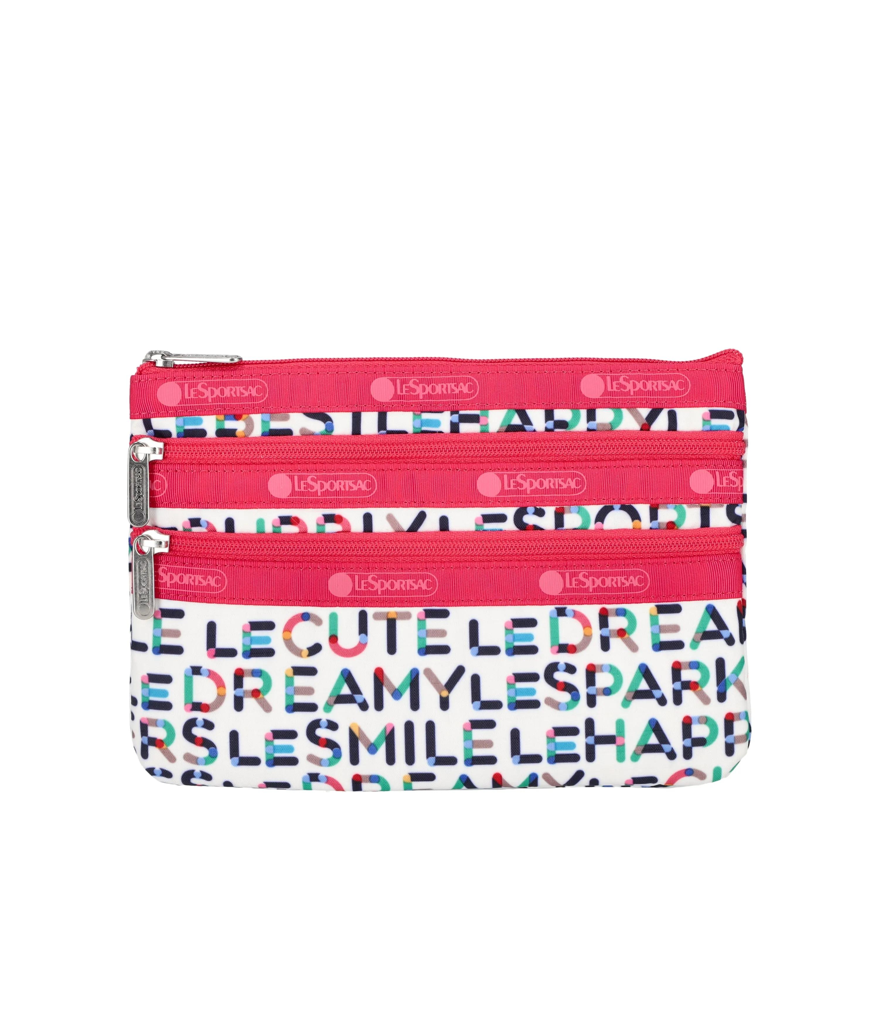 3-Zip Cosmetic sold by Lesportsac