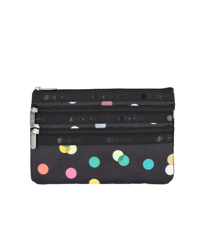 3-Zip Cosmetic sold by Lesportsac