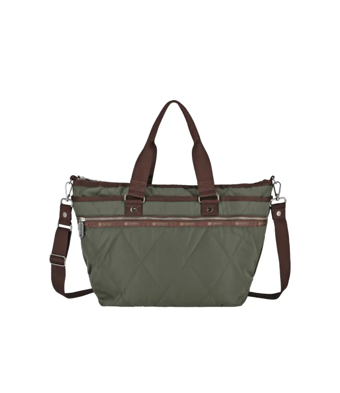 Quilted Zip Tote sold by Lesportsac