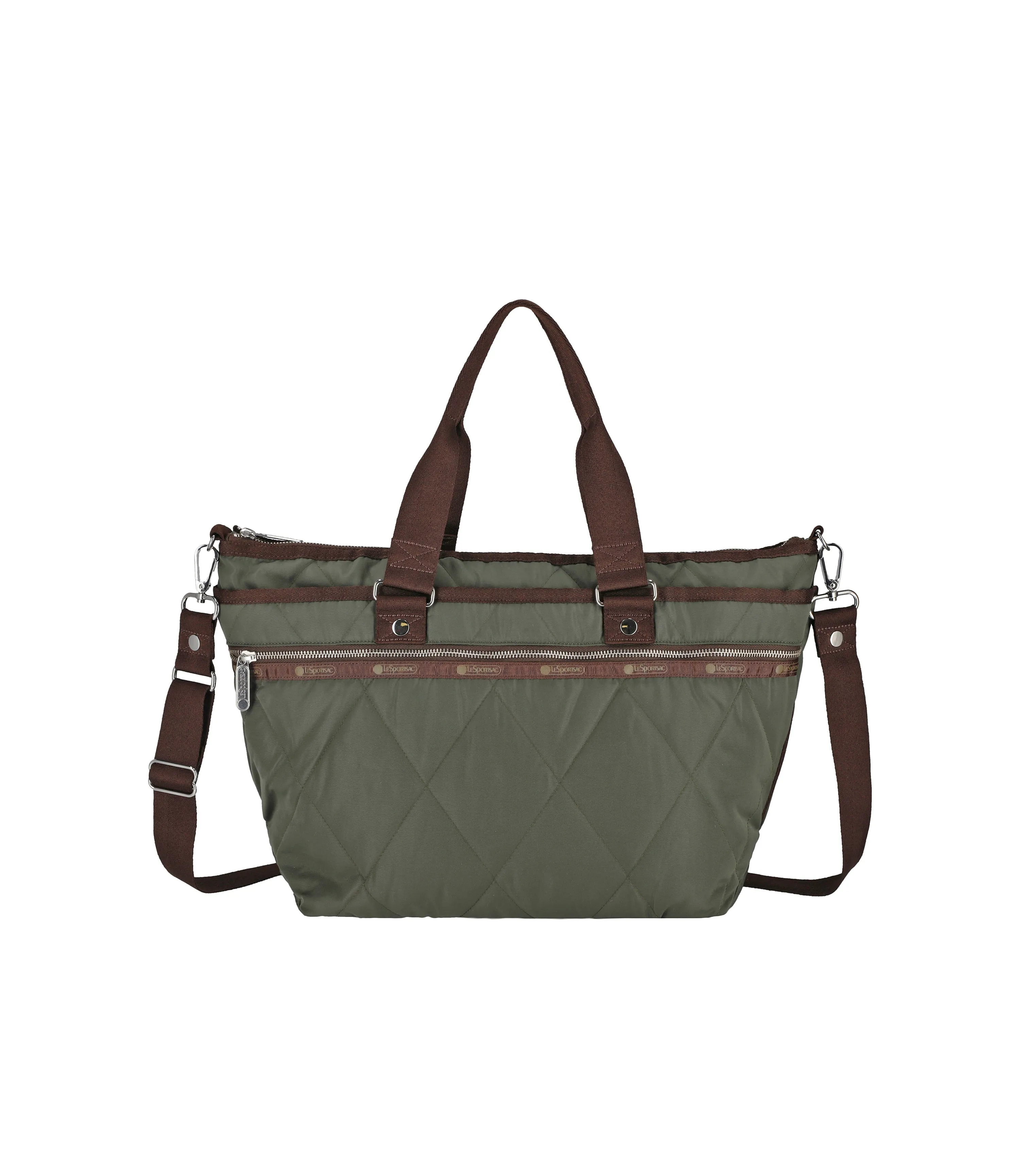 Quilted Zip Tote sold by Lesportsac