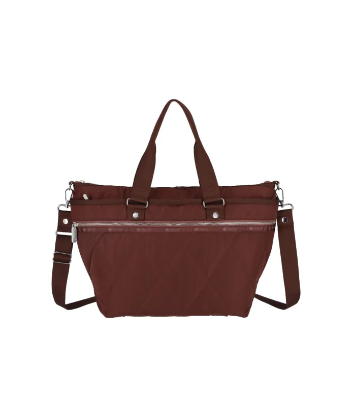 Quilted Zip Tote sold by Lesportsac